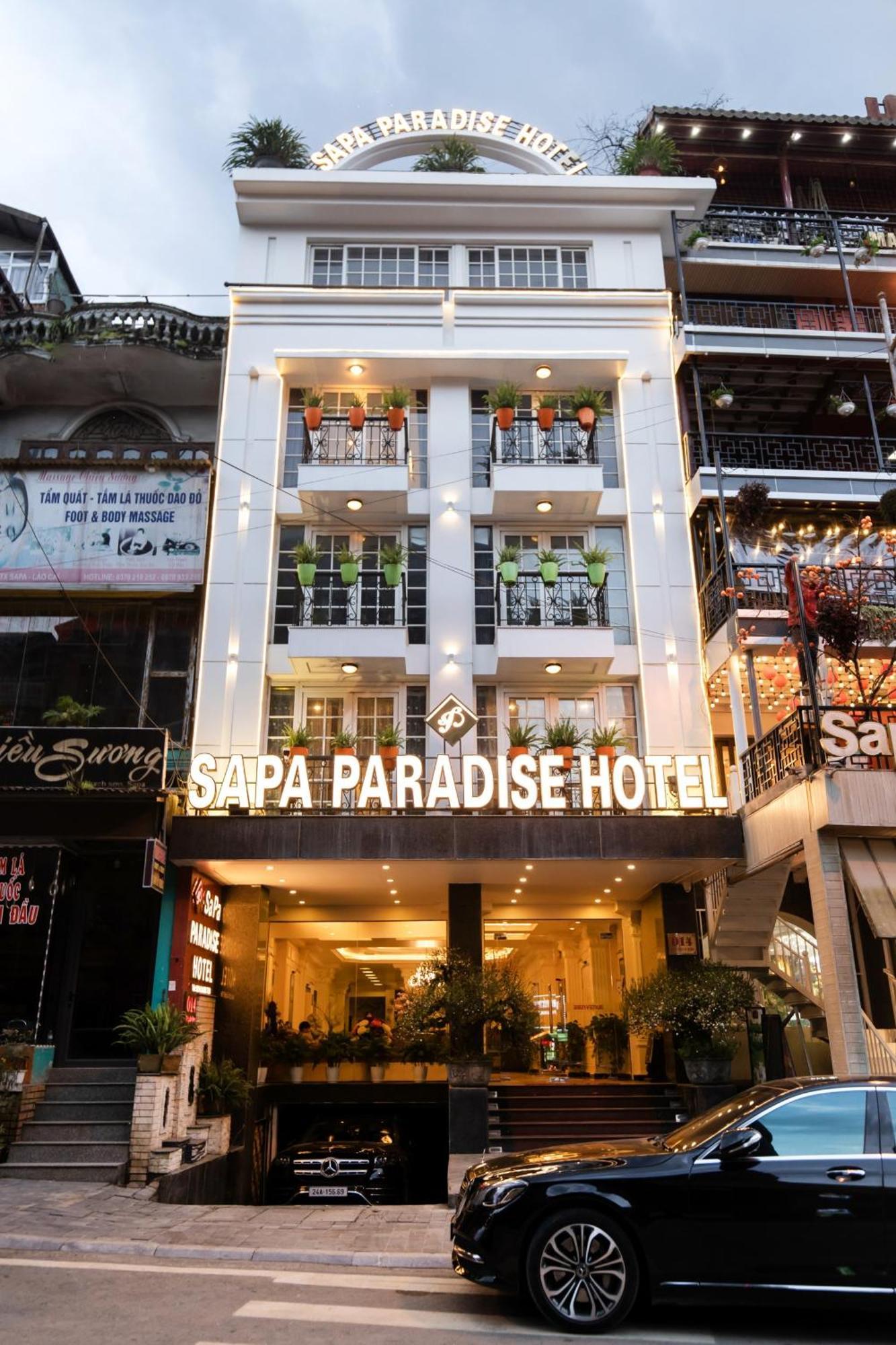 Sapa Paradise Hotel Bagian luar foto