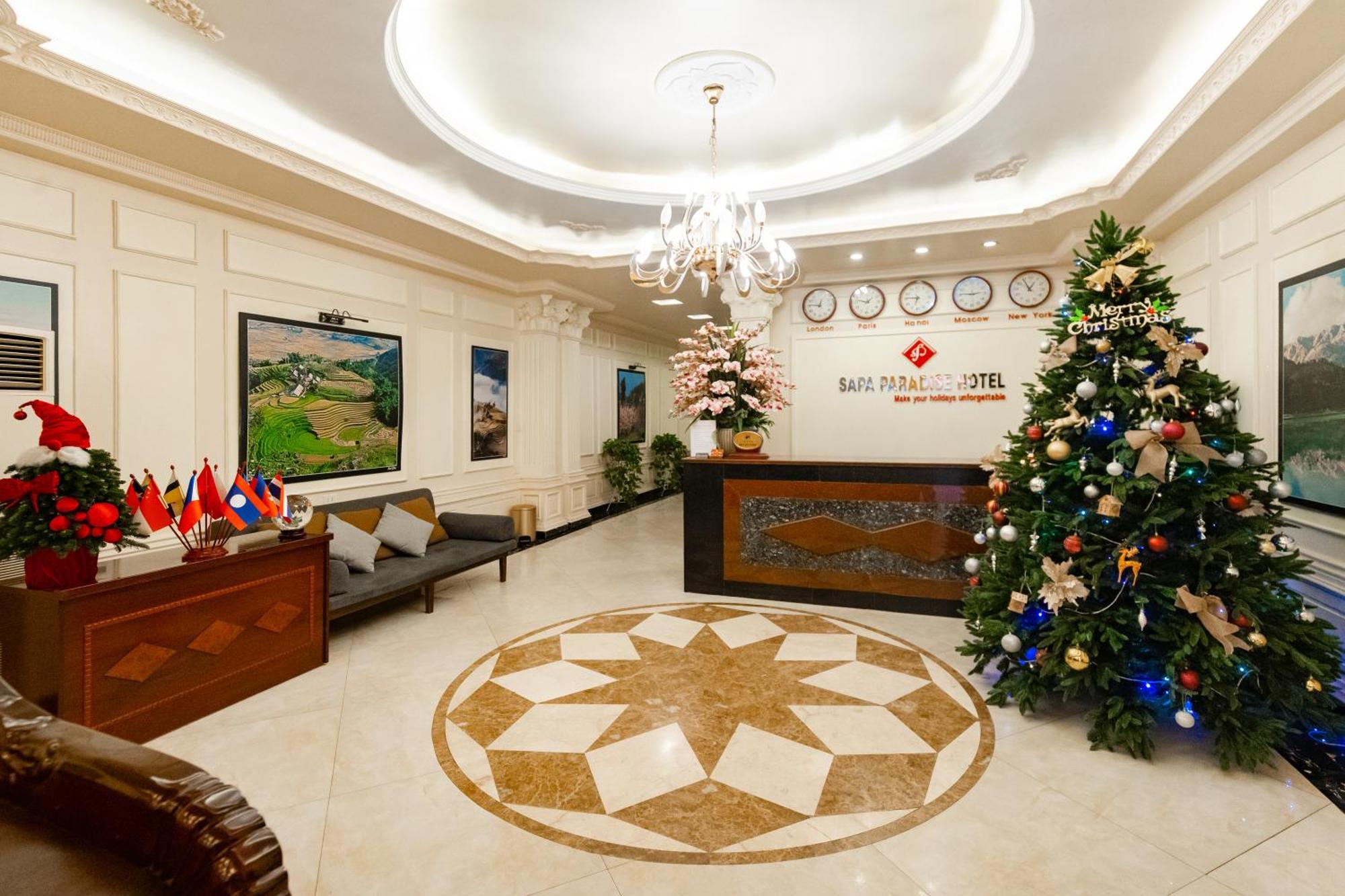 Sapa Paradise Hotel Bagian luar foto