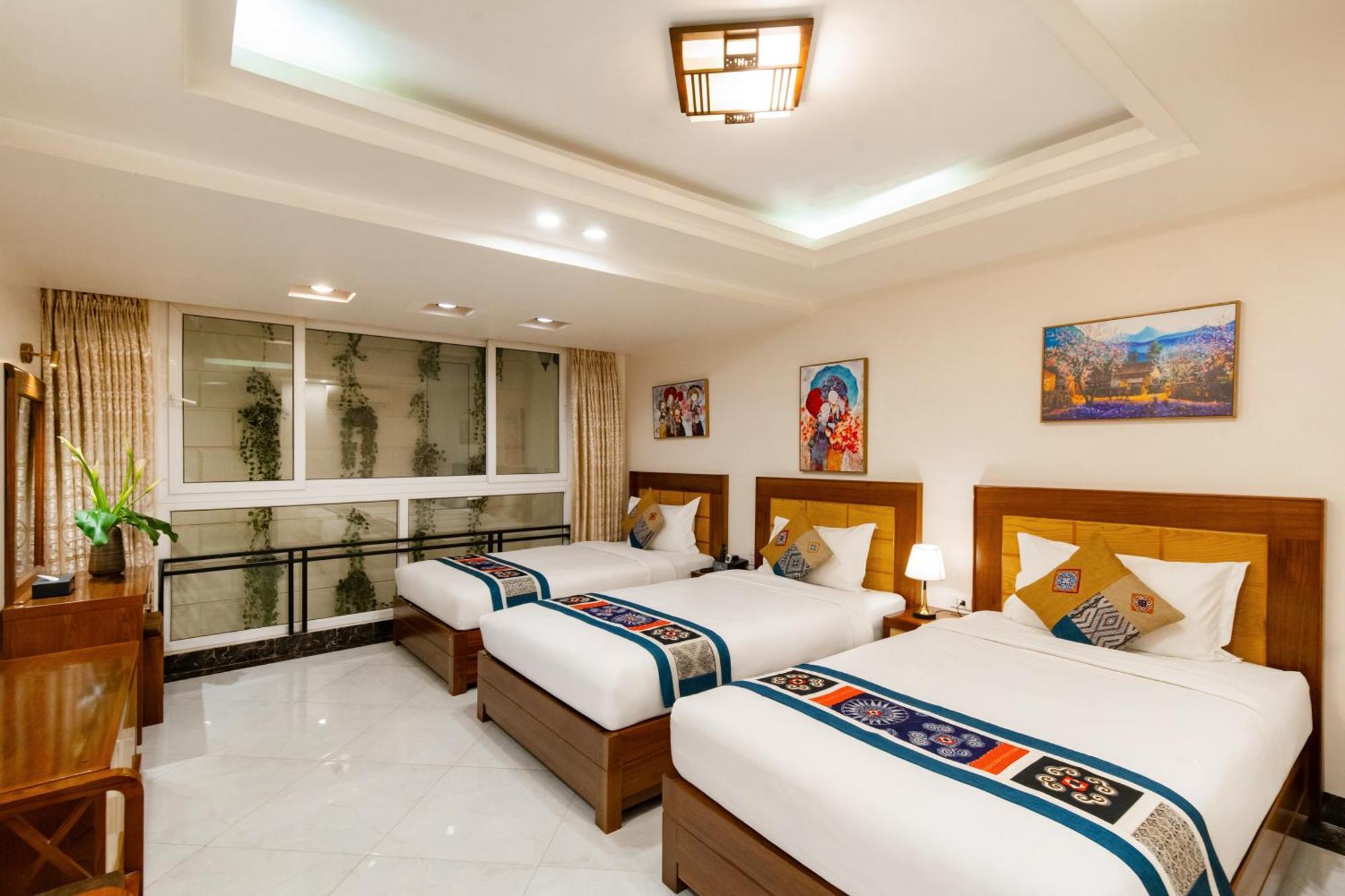 Sapa Paradise Hotel Bagian luar foto