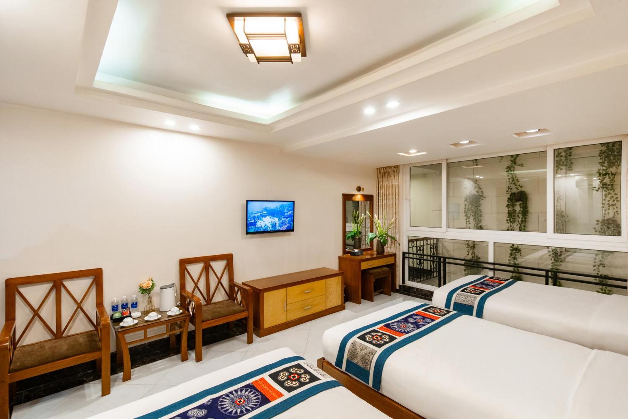 Sapa Paradise Hotel Bagian luar foto
